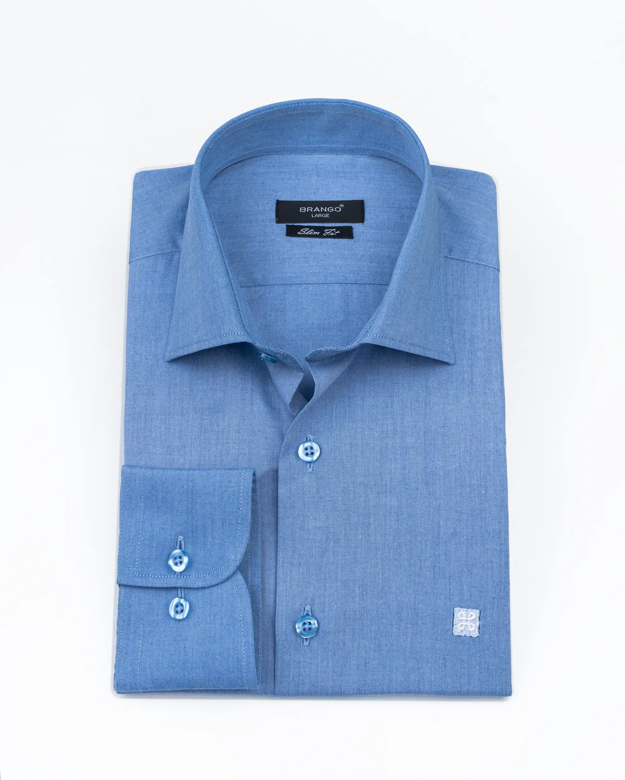 پیراهن آستین بلند آکسفورد پنبه 